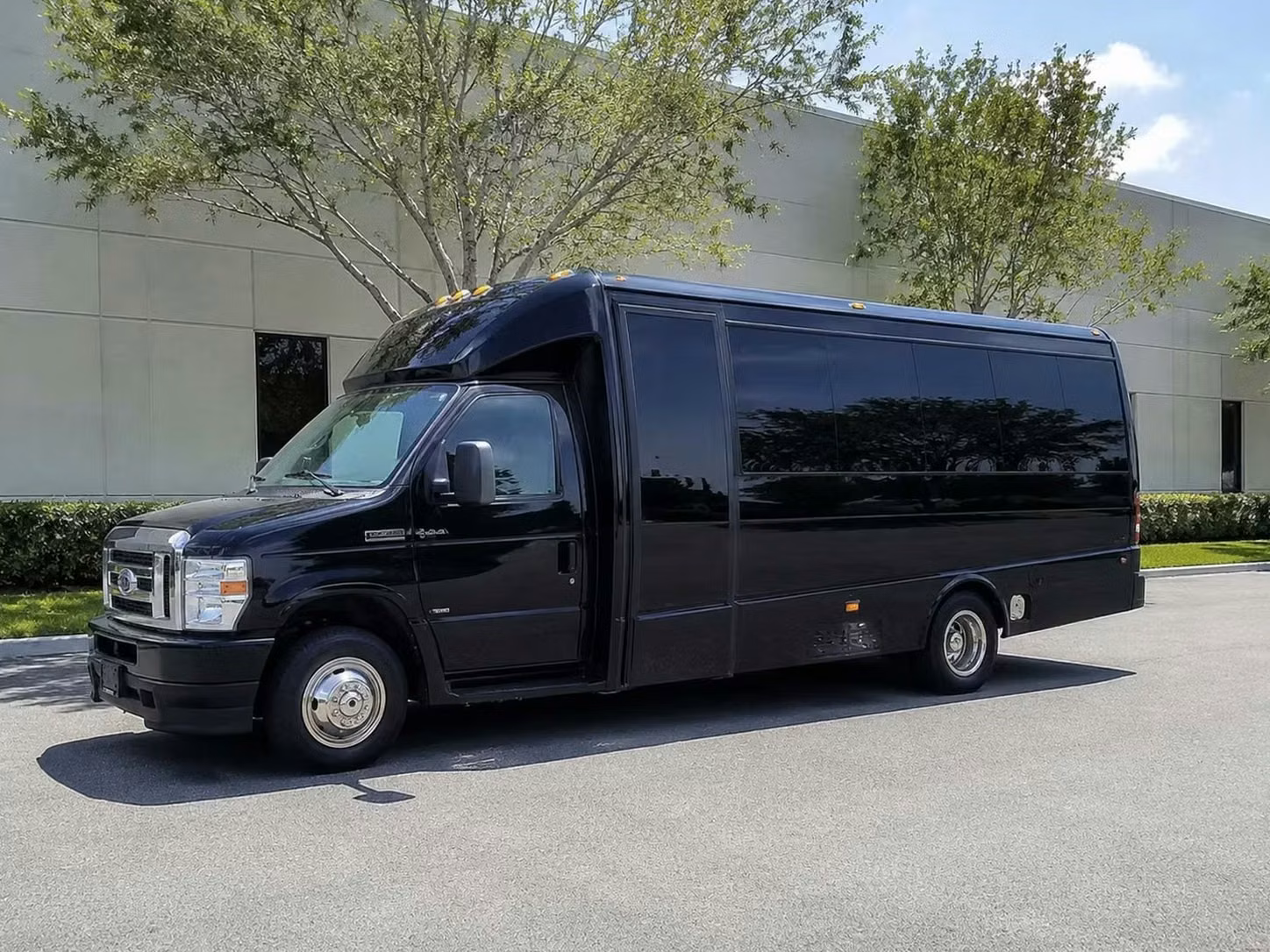 pine bluff 18 passenger minibus rental
