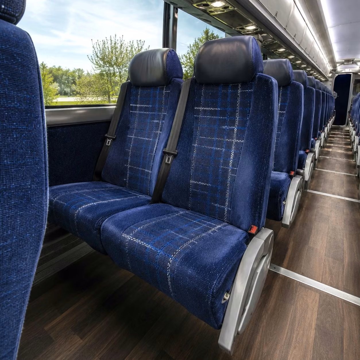 pine bluff charter bus interior 3