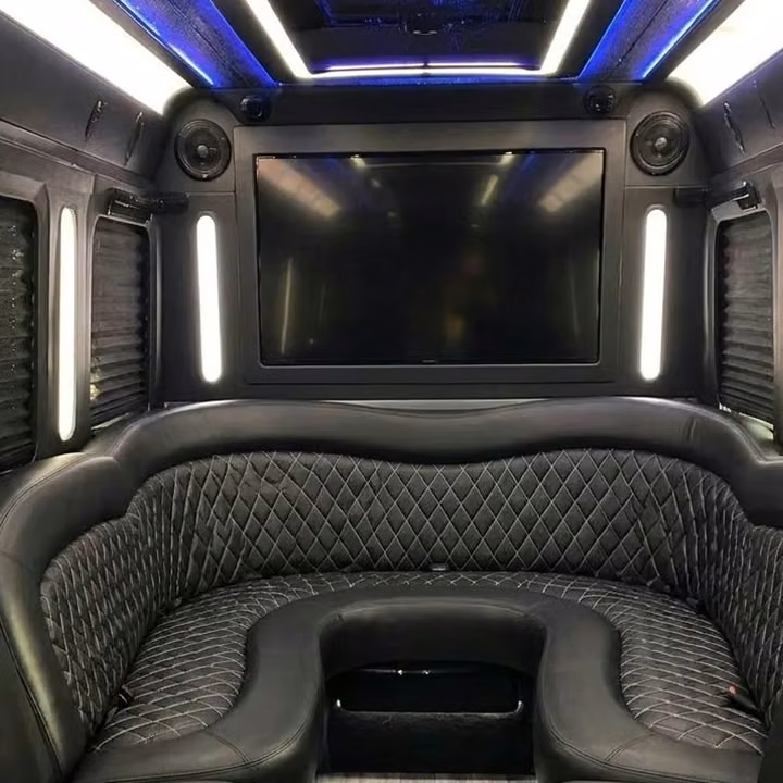 pine bluff party bus sound system
