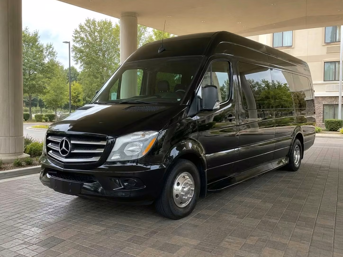 pine bluff sprinter van rental with driver tinted windows