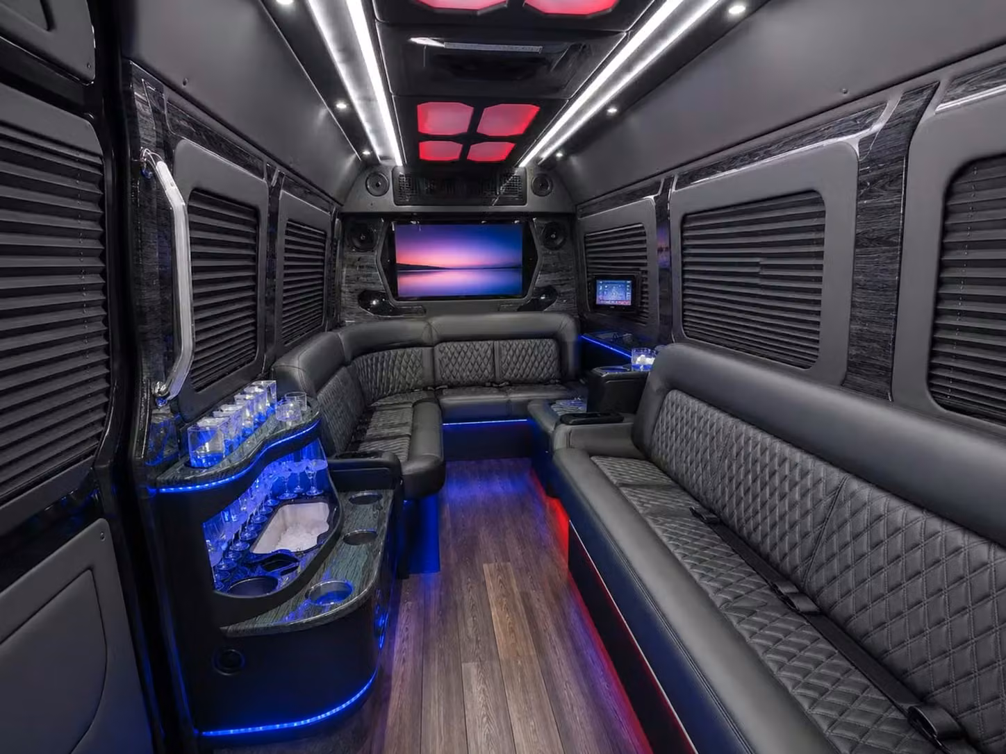 pine bluff unmarked minibuses and sprinter vans with tinted windows in pine bluff