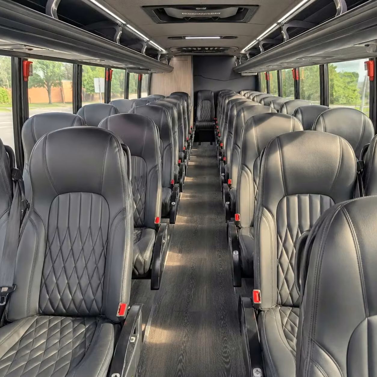 30 passenger minibus interior